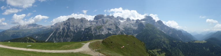 Paesaggio dal Doss del Sabion