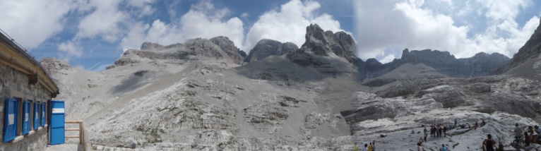 Dal Rifugio XII Apostoli